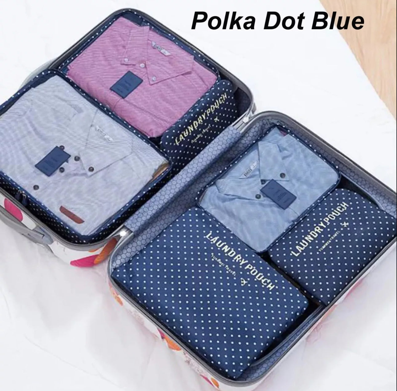 6pcs Travel Laundry Organisers
