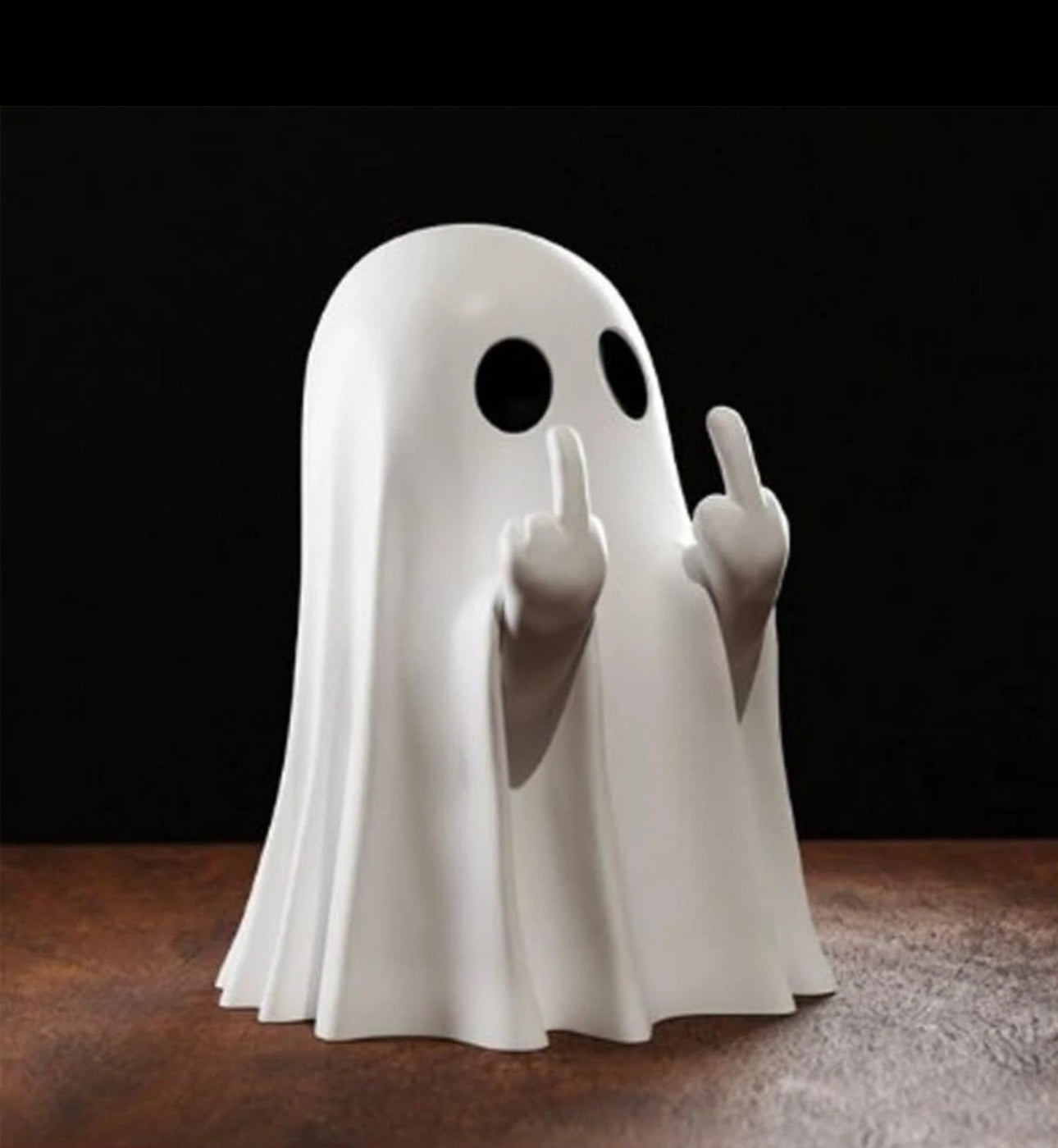 Funny Sweary Ghost Ornament