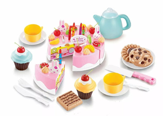 54pc Birthday Cake Play Set