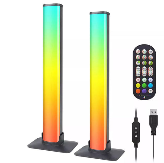 2x RGB LED Light Bars For Gaming
