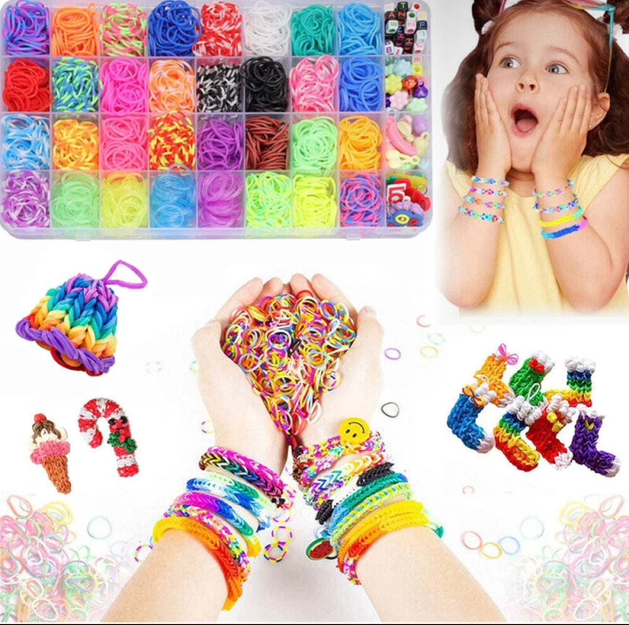 4800pc Loom Band Kit