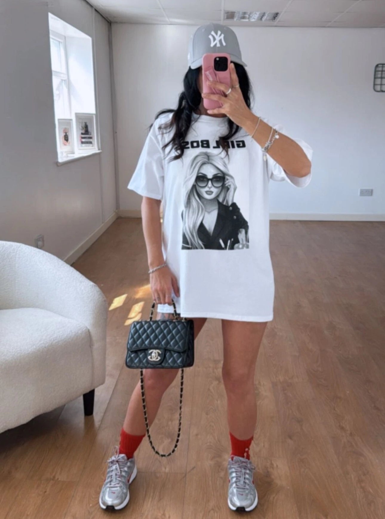 Oversized Girl Boss T-Shirt