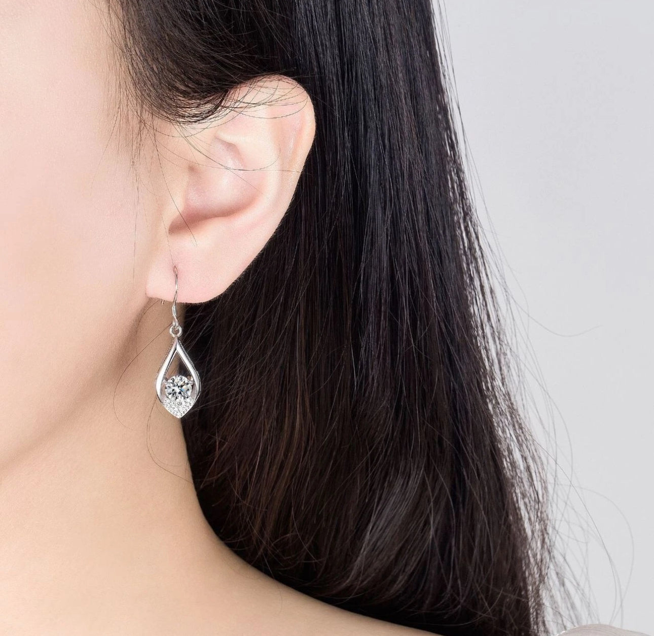 Water Drop Dangle Earrings