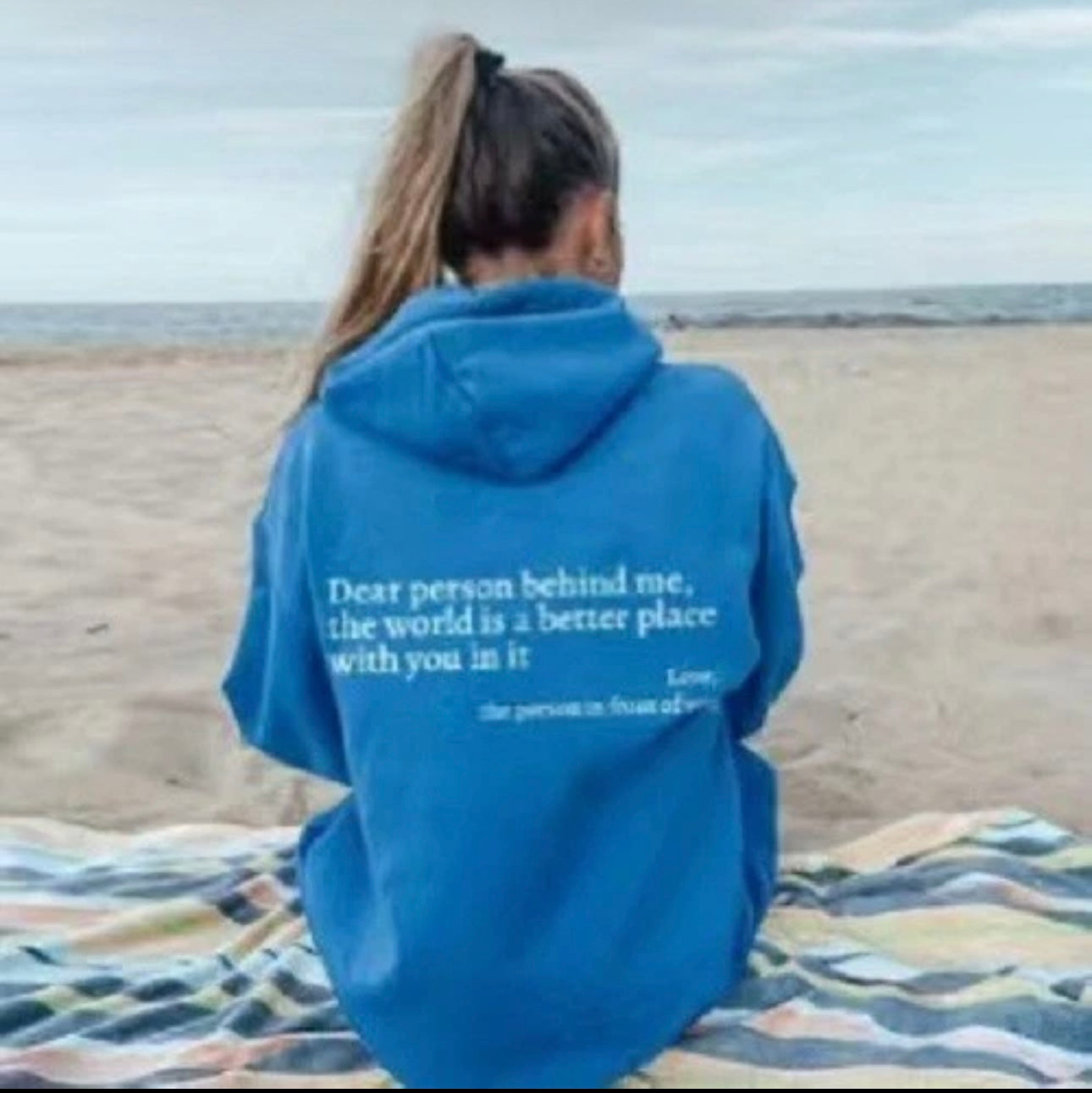 Dear Person Behind Me Hoodie - Ladies