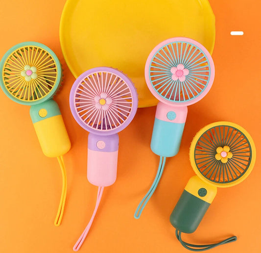 Portable Rechargeable Hand Fan