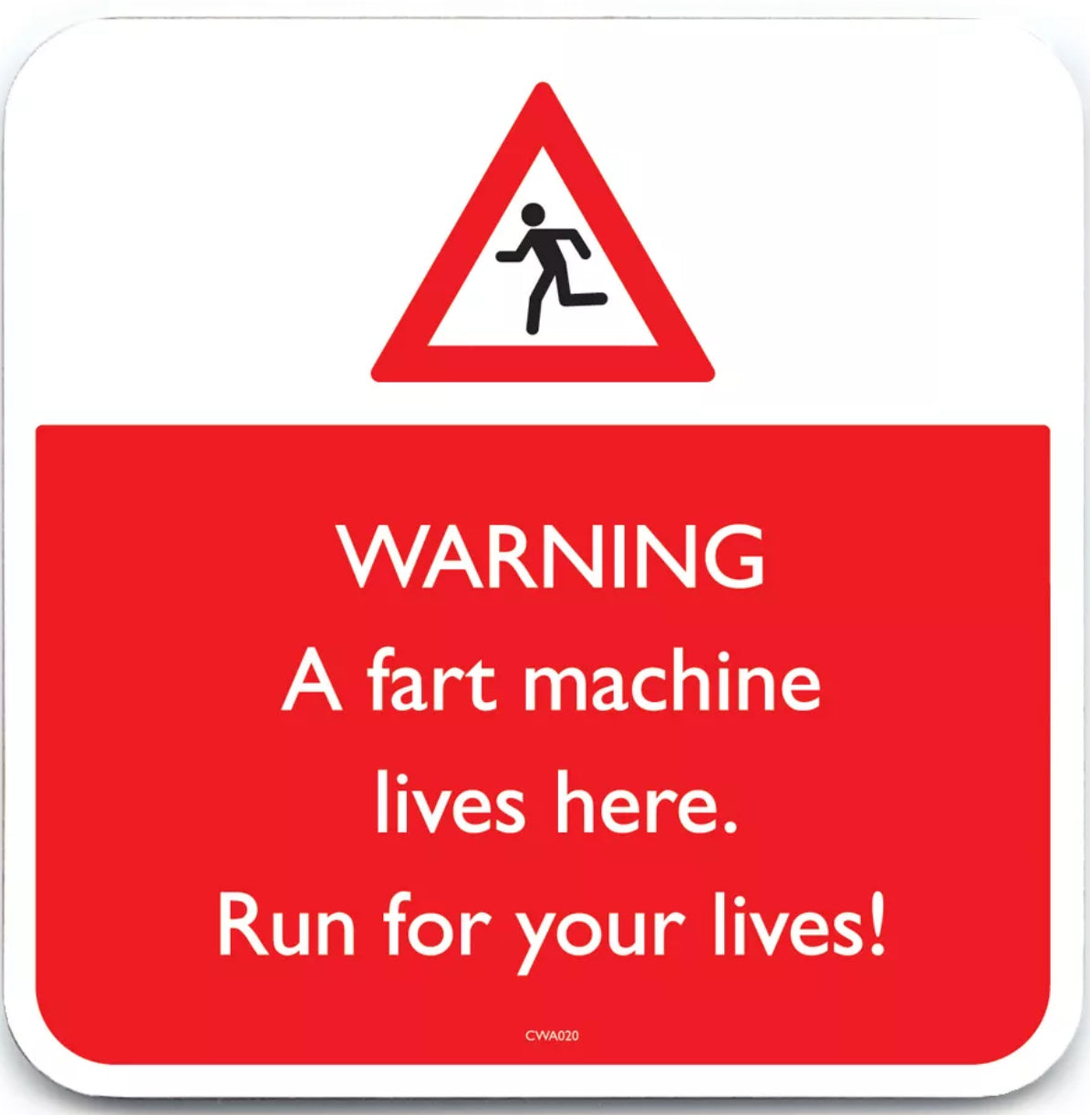 Funny Warning Drinks Coasters