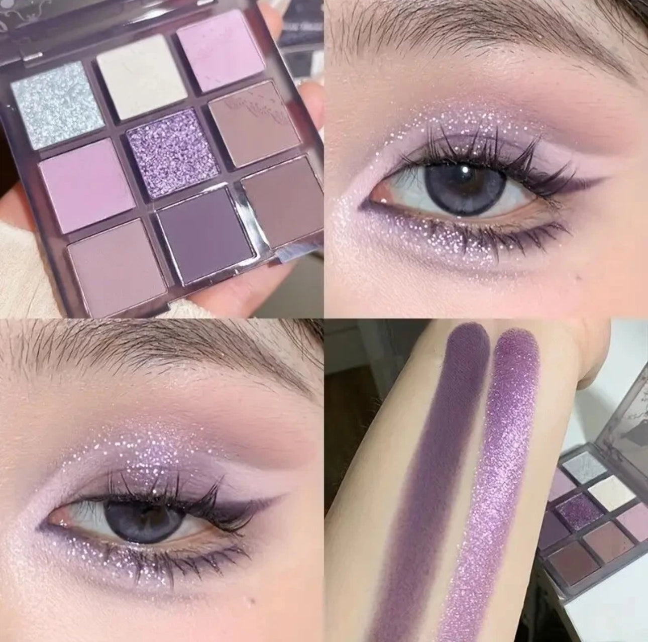 Moody Purple 9 Colour Eyeshadow Palette