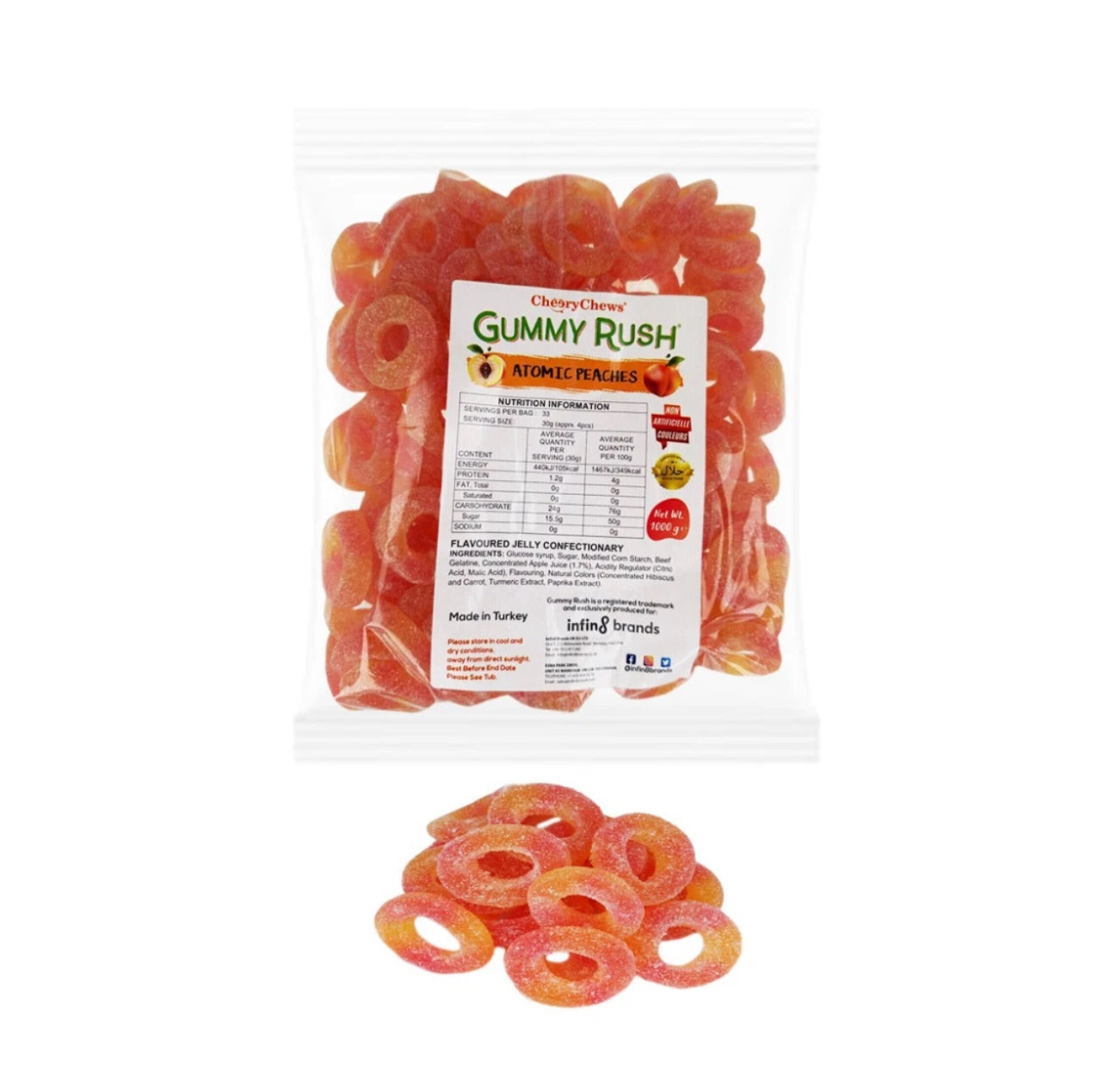 Gummy Rush Assorted 1kg