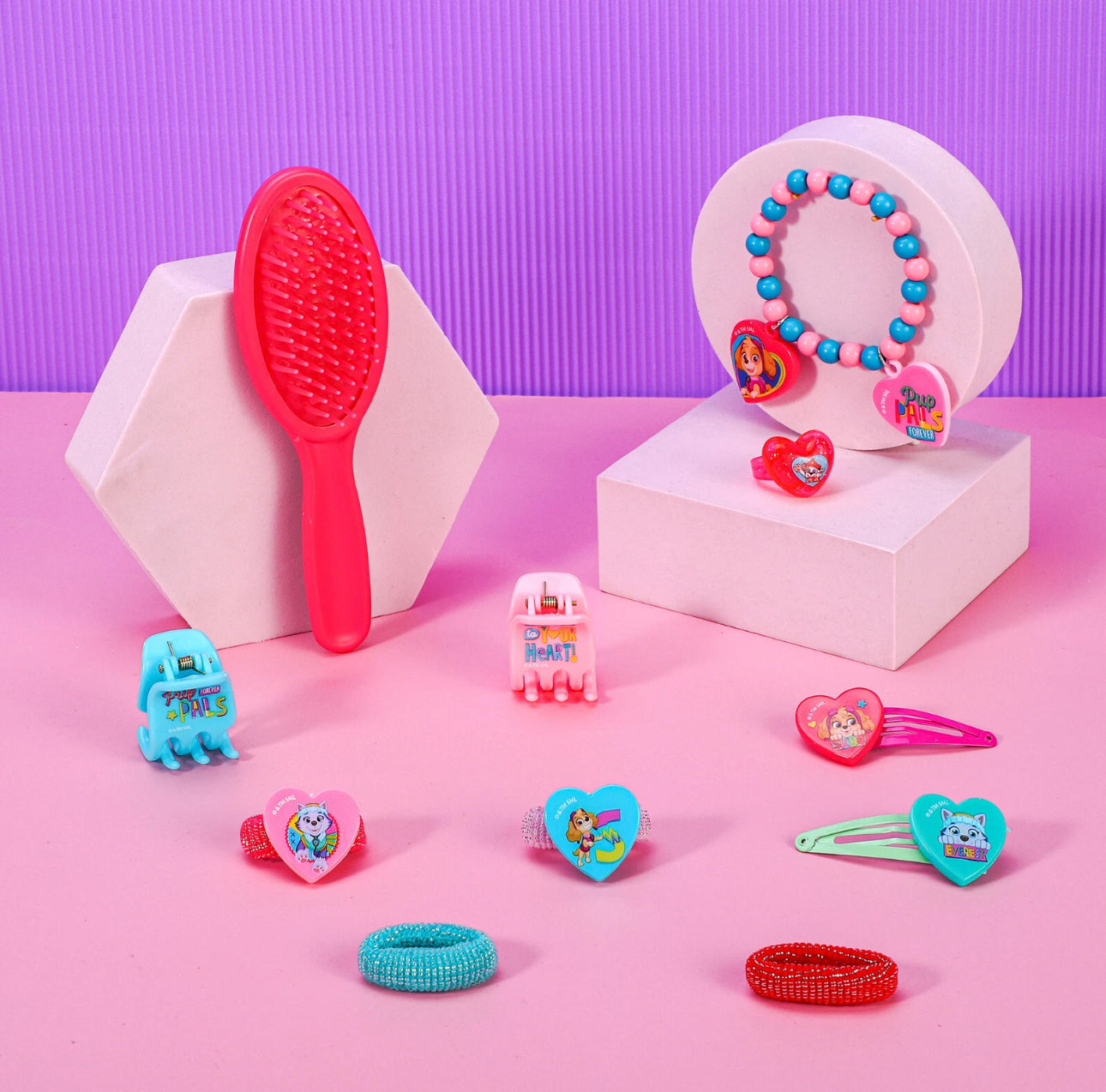 Girl Pup Heros 11pc Hair Accessories