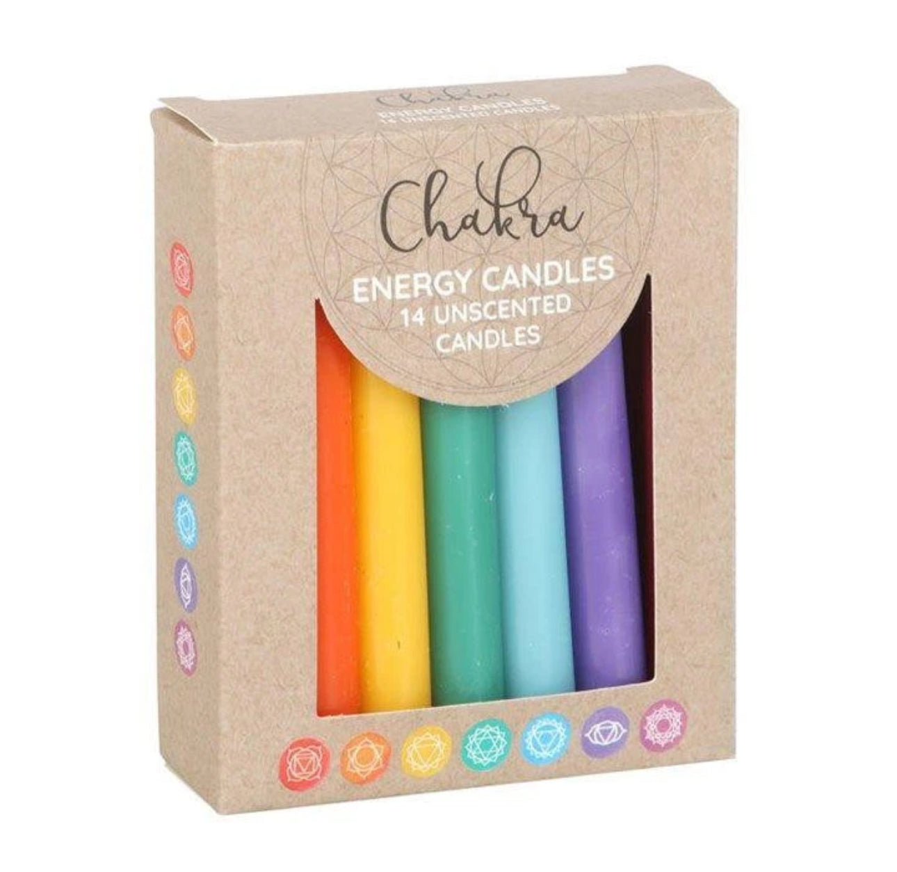 14pcs Chakra Meditation Candles