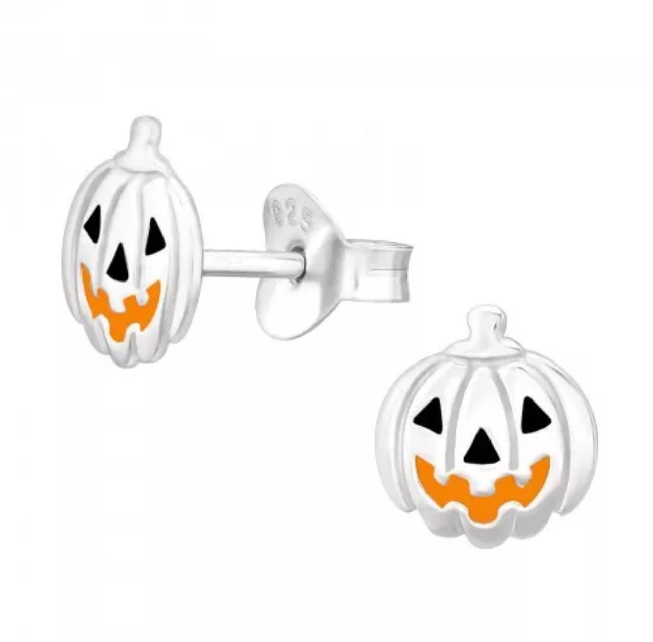 Halloween Sterling Silver Studs