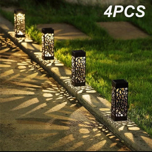 4pk LED Stake Lights