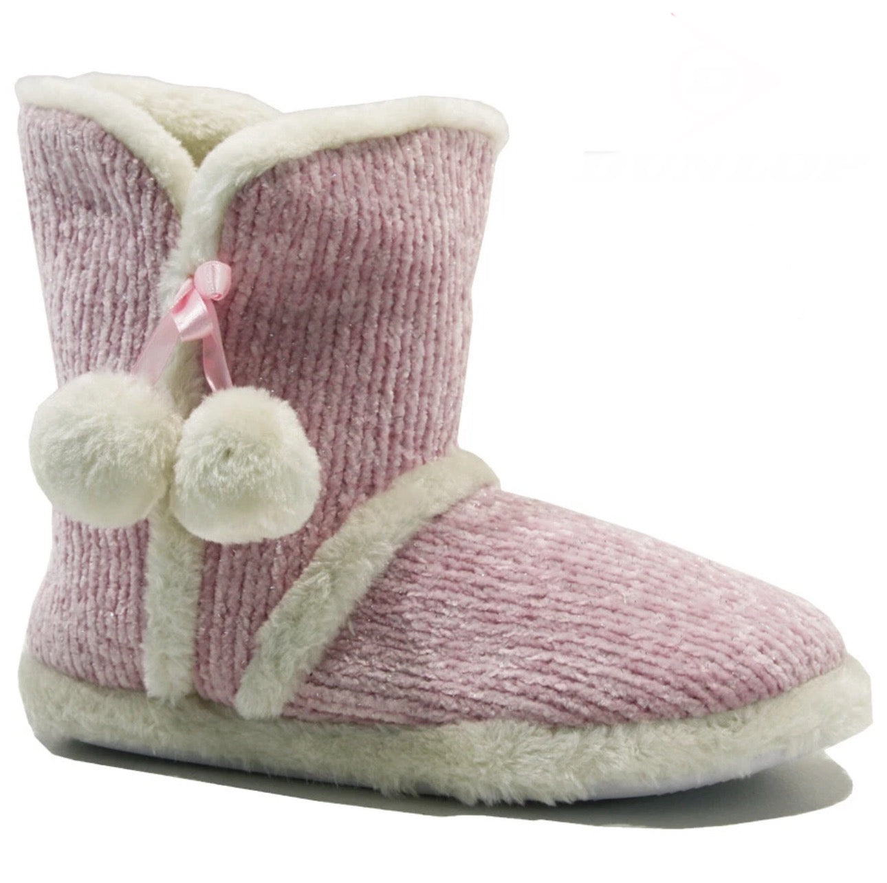 Ladies Plush Slipper Boots