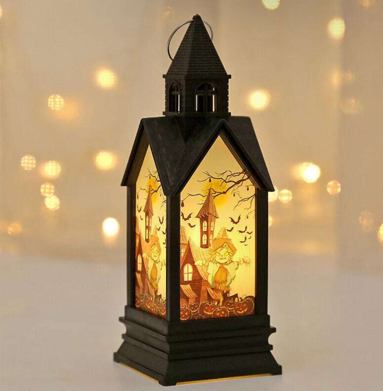 4x LED Halloween Lanterns