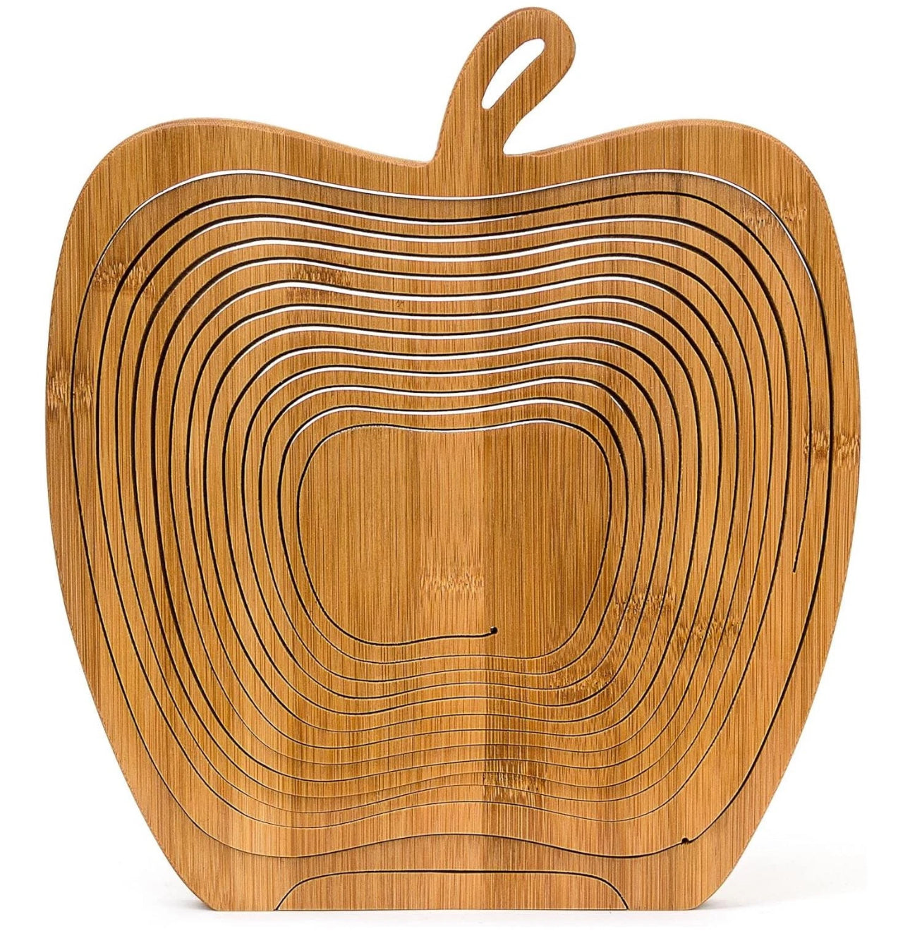 Apple Shaped Collapsible Fruit Basket
