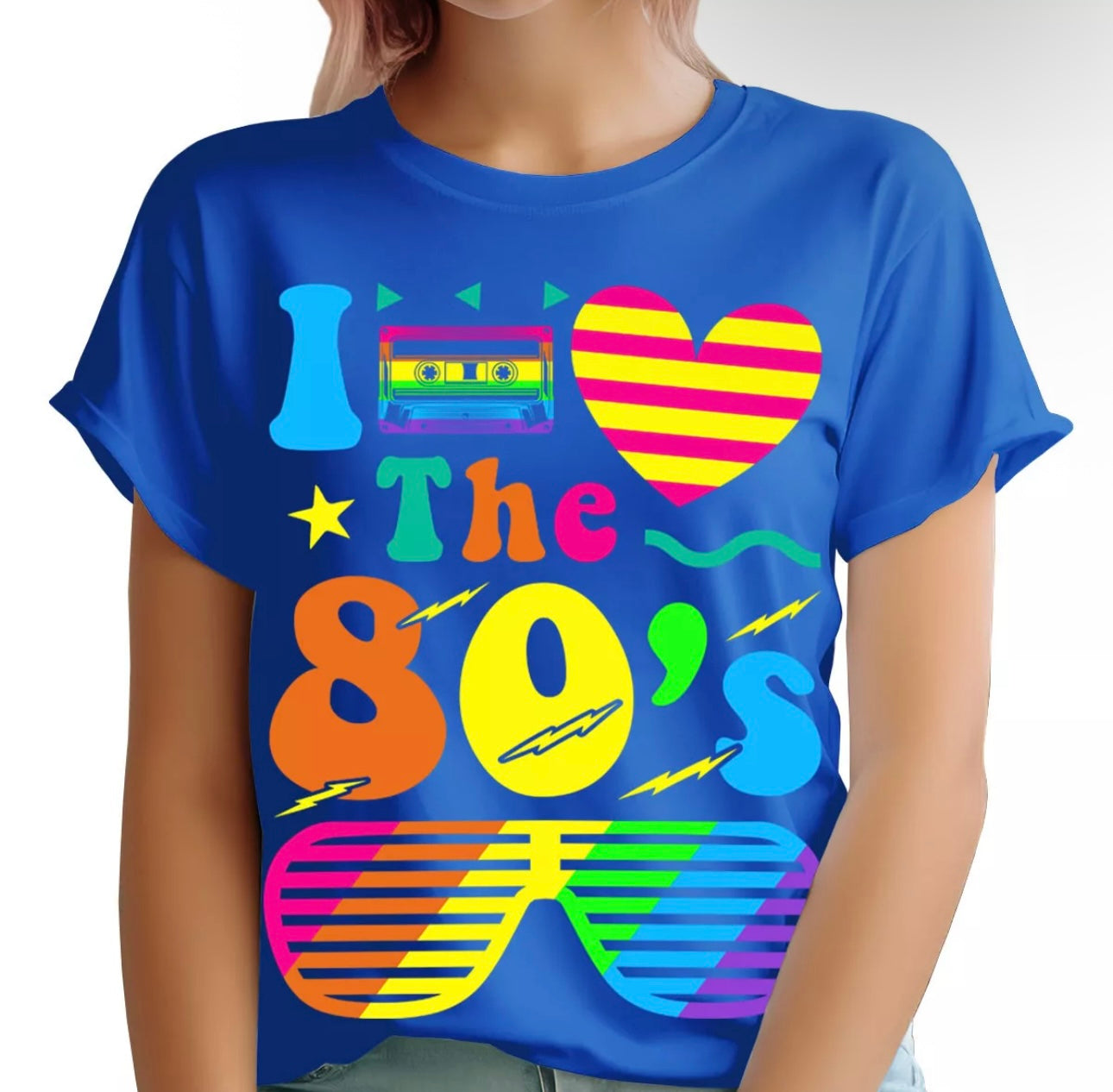 I ❤️ The 80s Ladies T-Shirt
