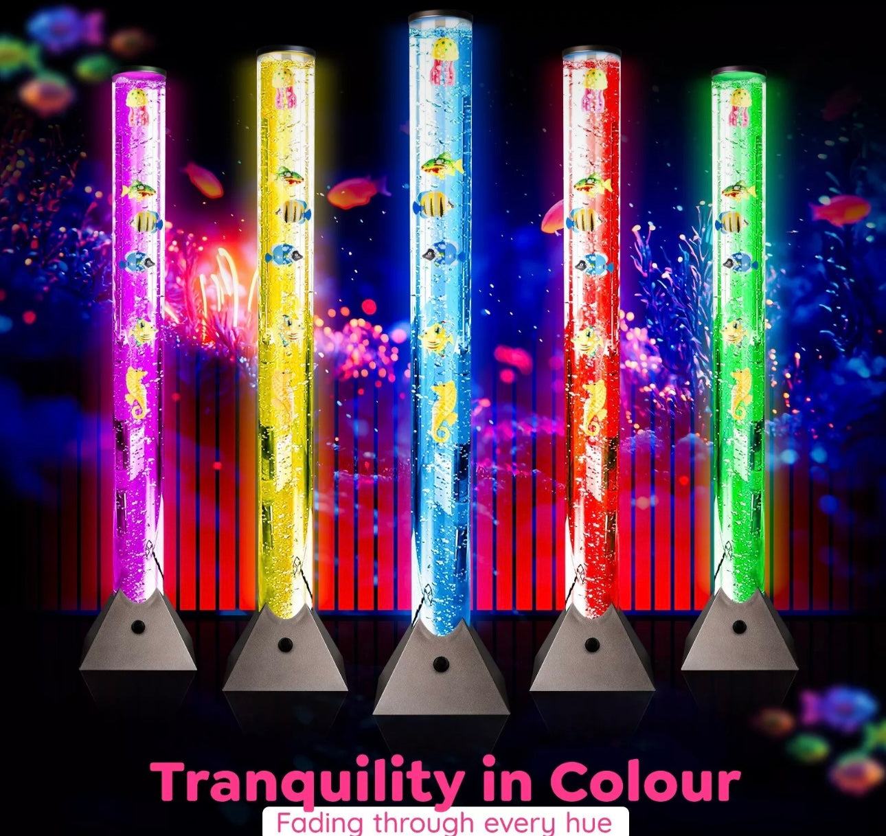LED Bubble Sensory Lamp