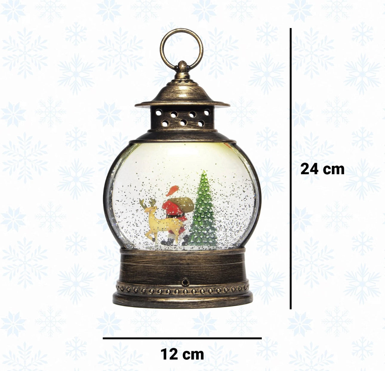 Musical LED Snow Globe