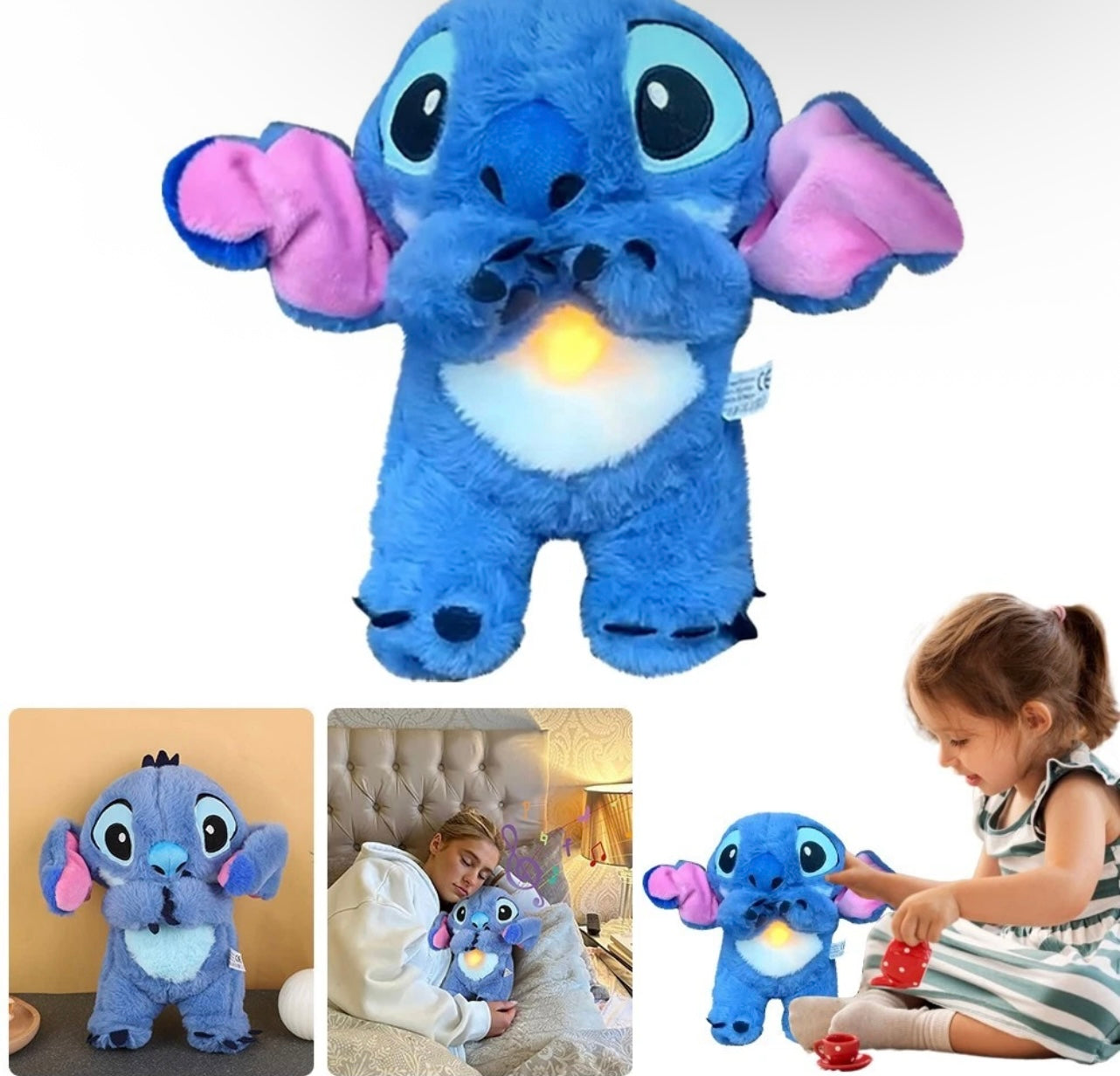 Calming Blue Alien Anxiety Relief Toy