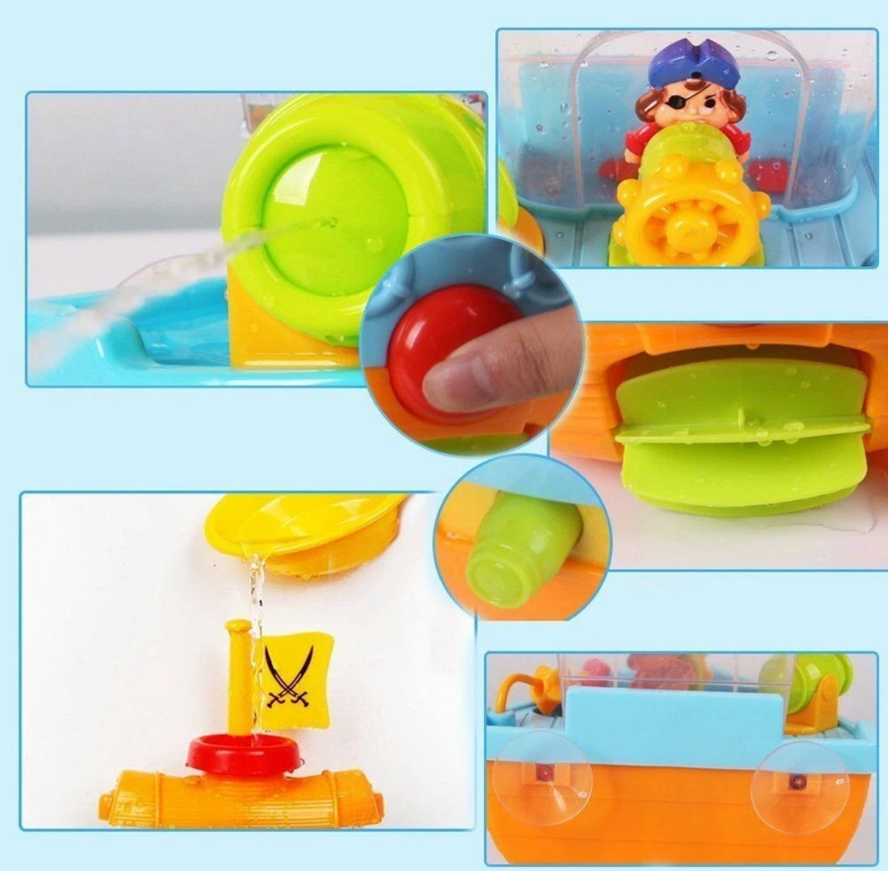Pirate Ship Bath Toy