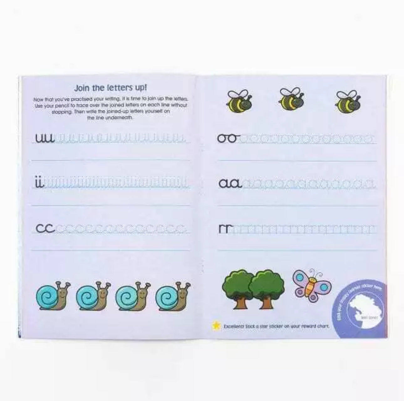 Snappy Learner Handwriting Practice Book (Age 5-7)