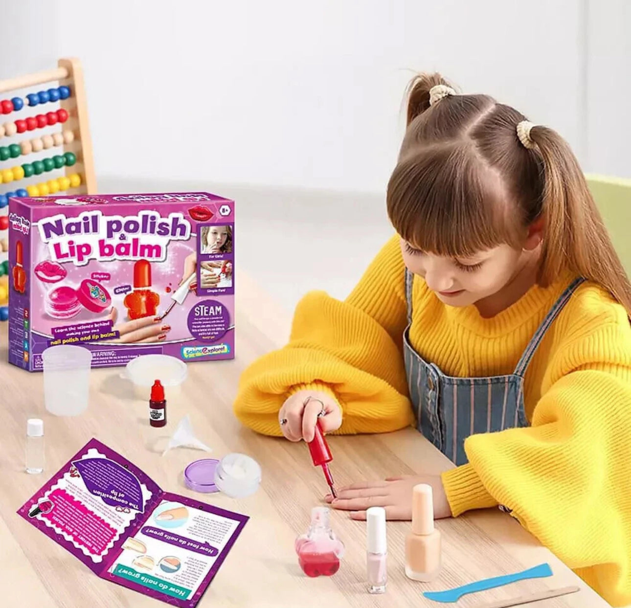 Children’s Nail Polish & Lip Balm Making Kit