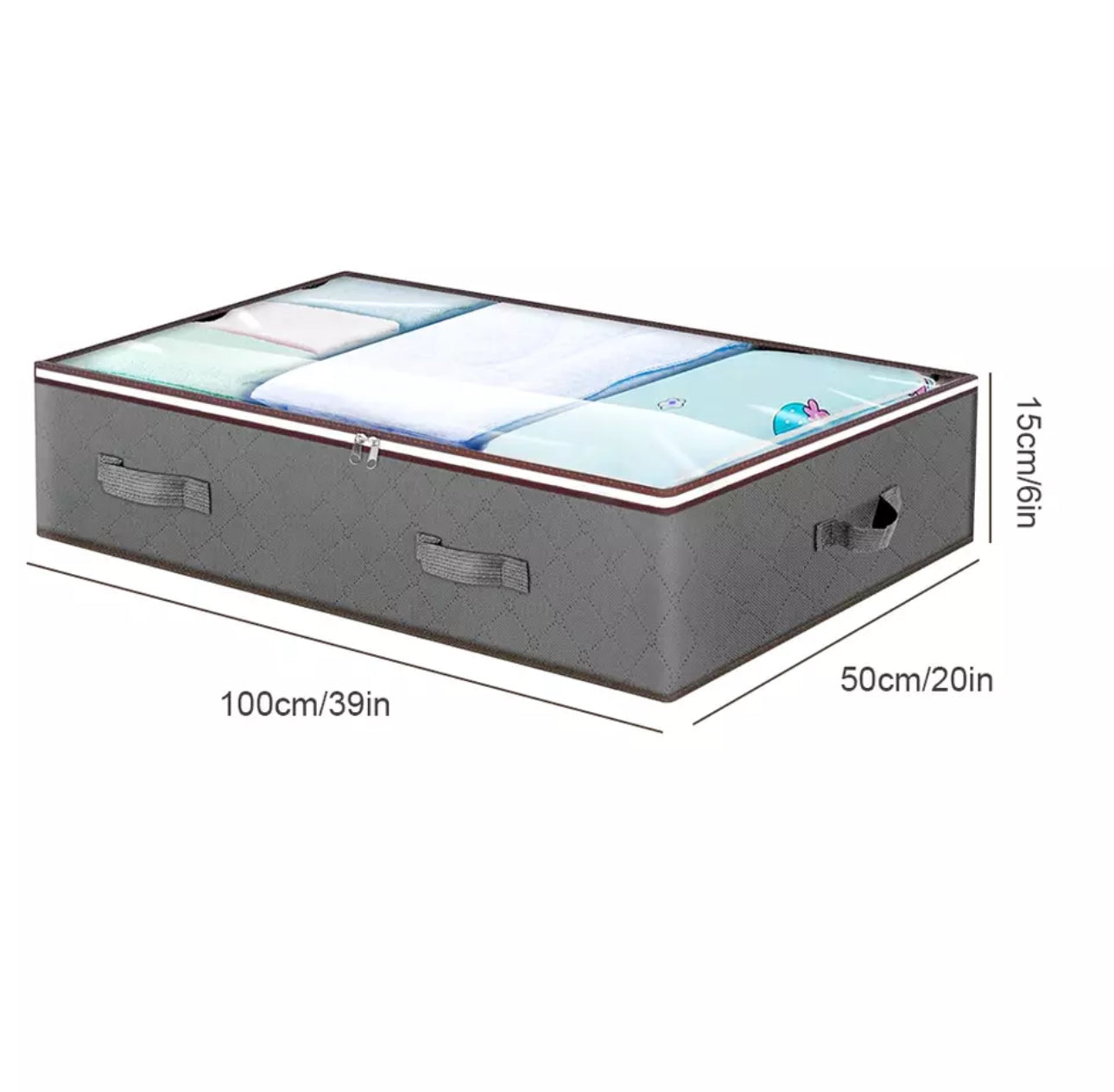 2x Under Bed Storage Bags