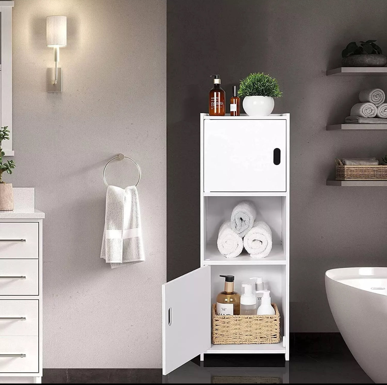Free Standing Bathroom Cabinet