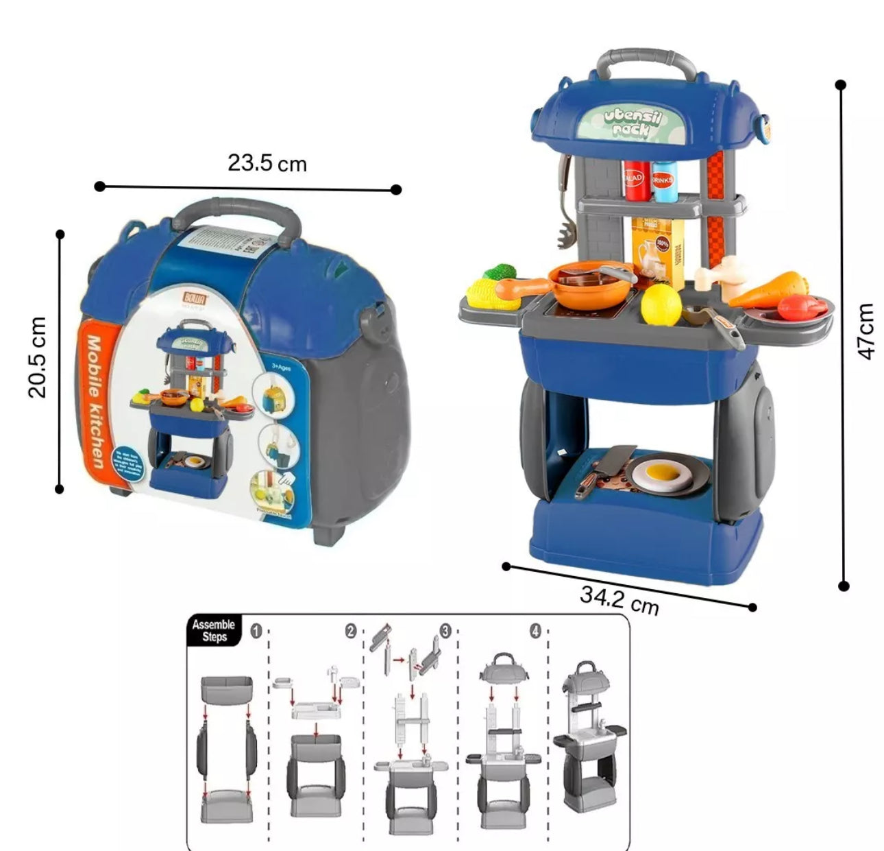 2-in-1 Portable Role Play Set