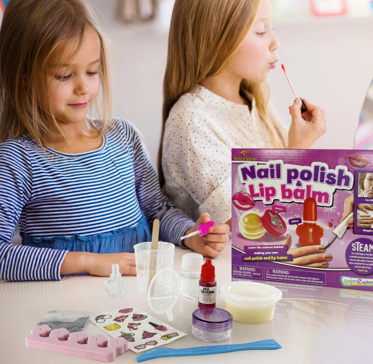Children’s Nail Polish & Lip Balm Making Kit