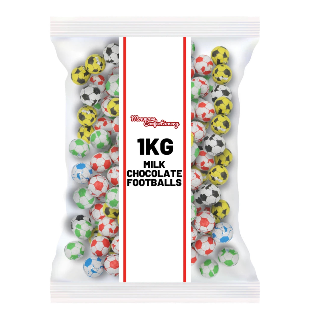 1kg Chocolate Footballs