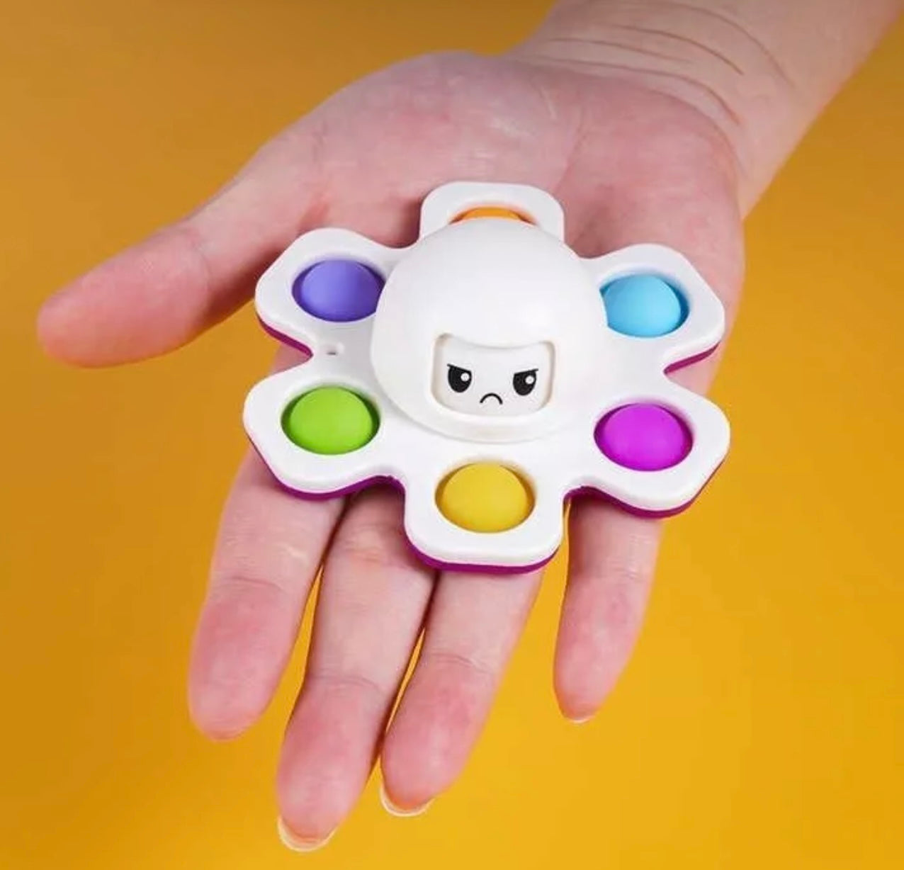 Octopus Dimple Fidget Spinner