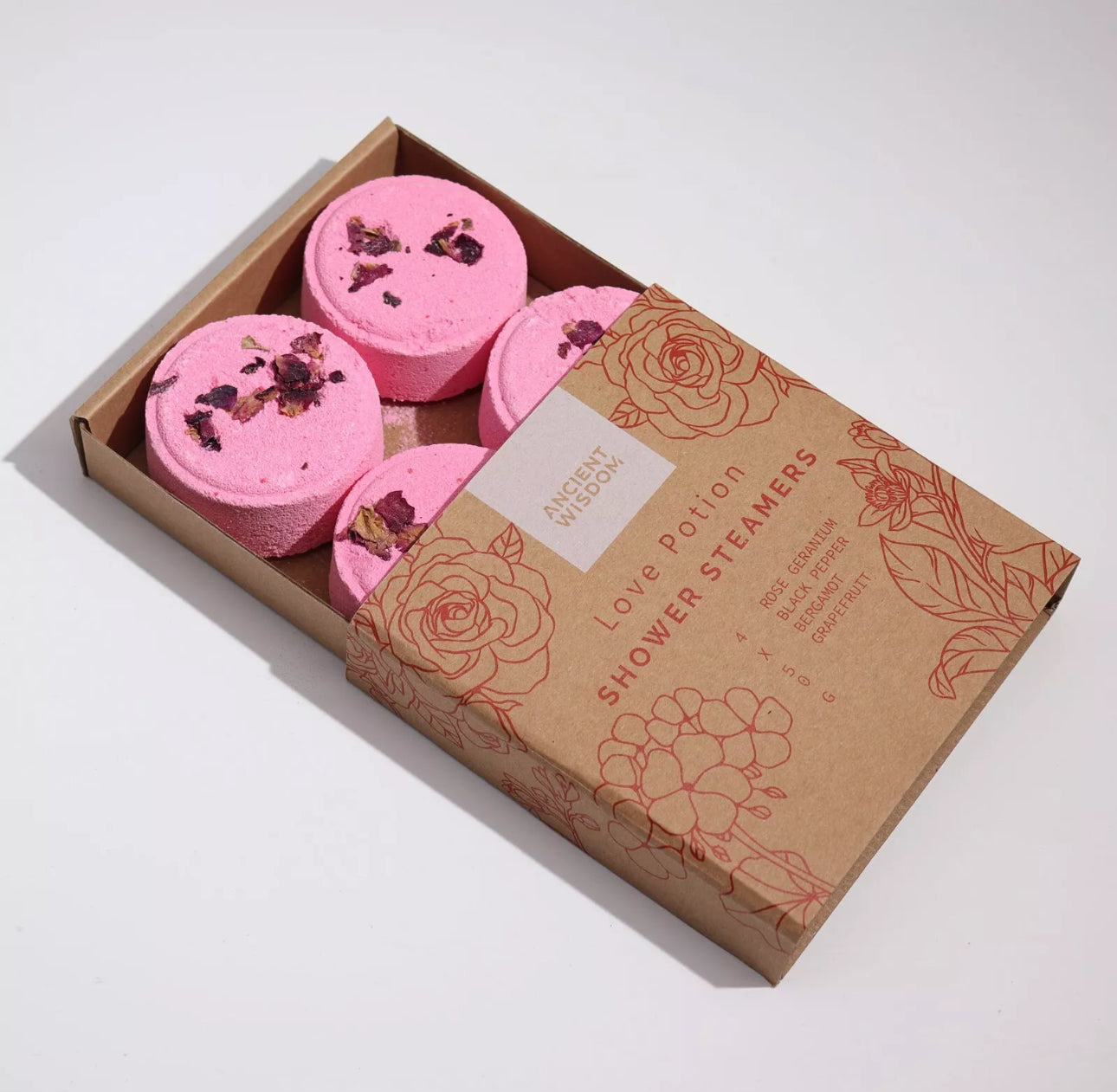 Set of 4 Luxury Zen Shower Steamers