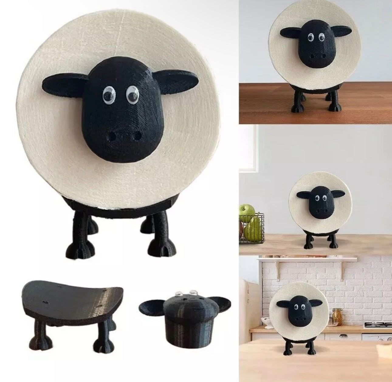 Novelty Sheep Toilet Roll Holder