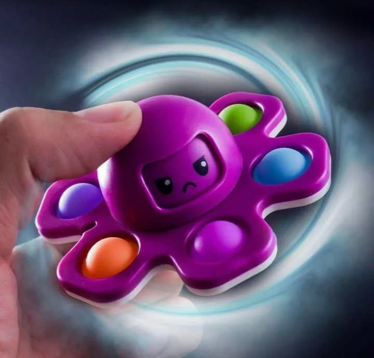 Octopus Dimple Fidget Spinner