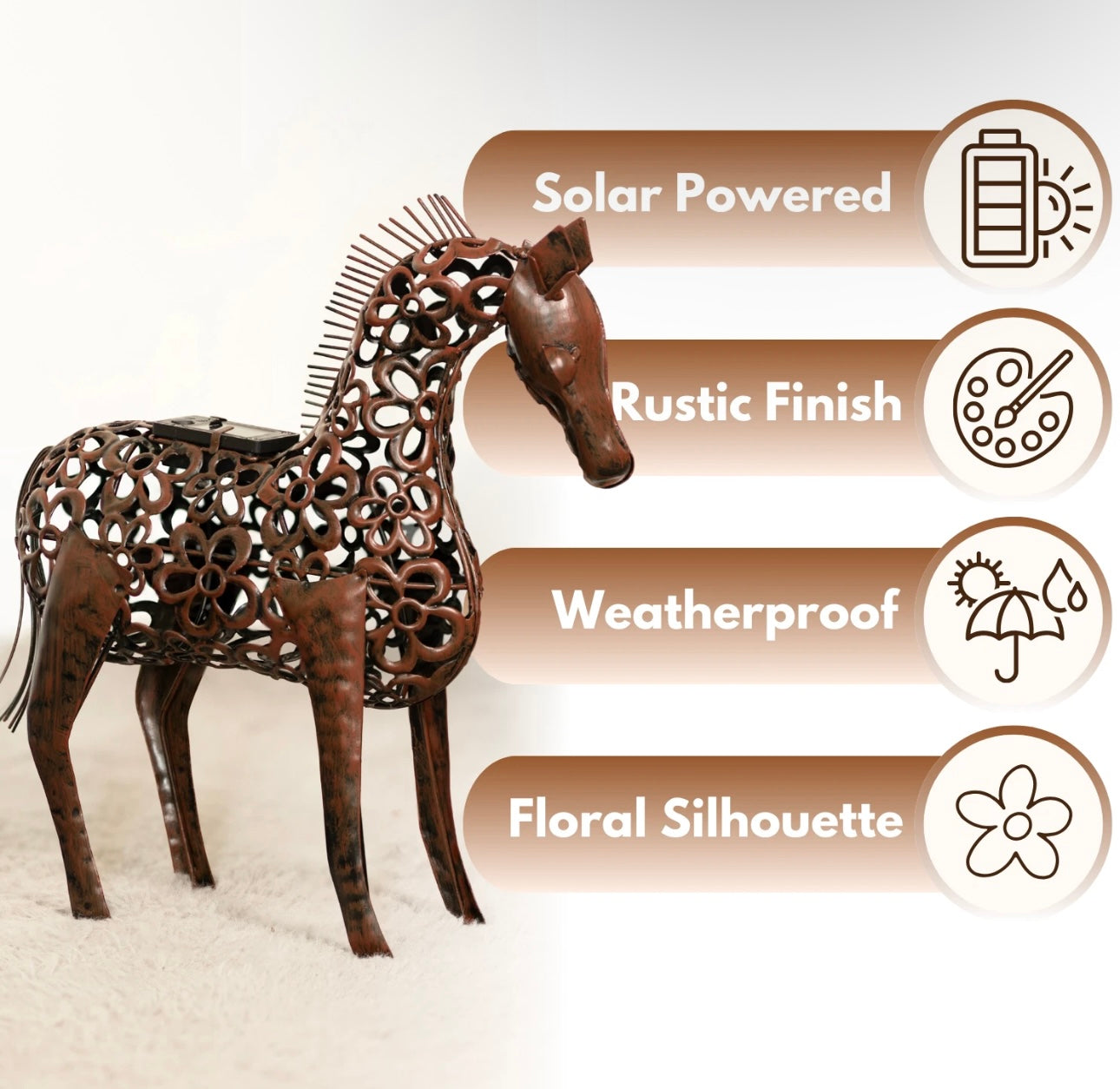 Light Up Silhouette Horse
