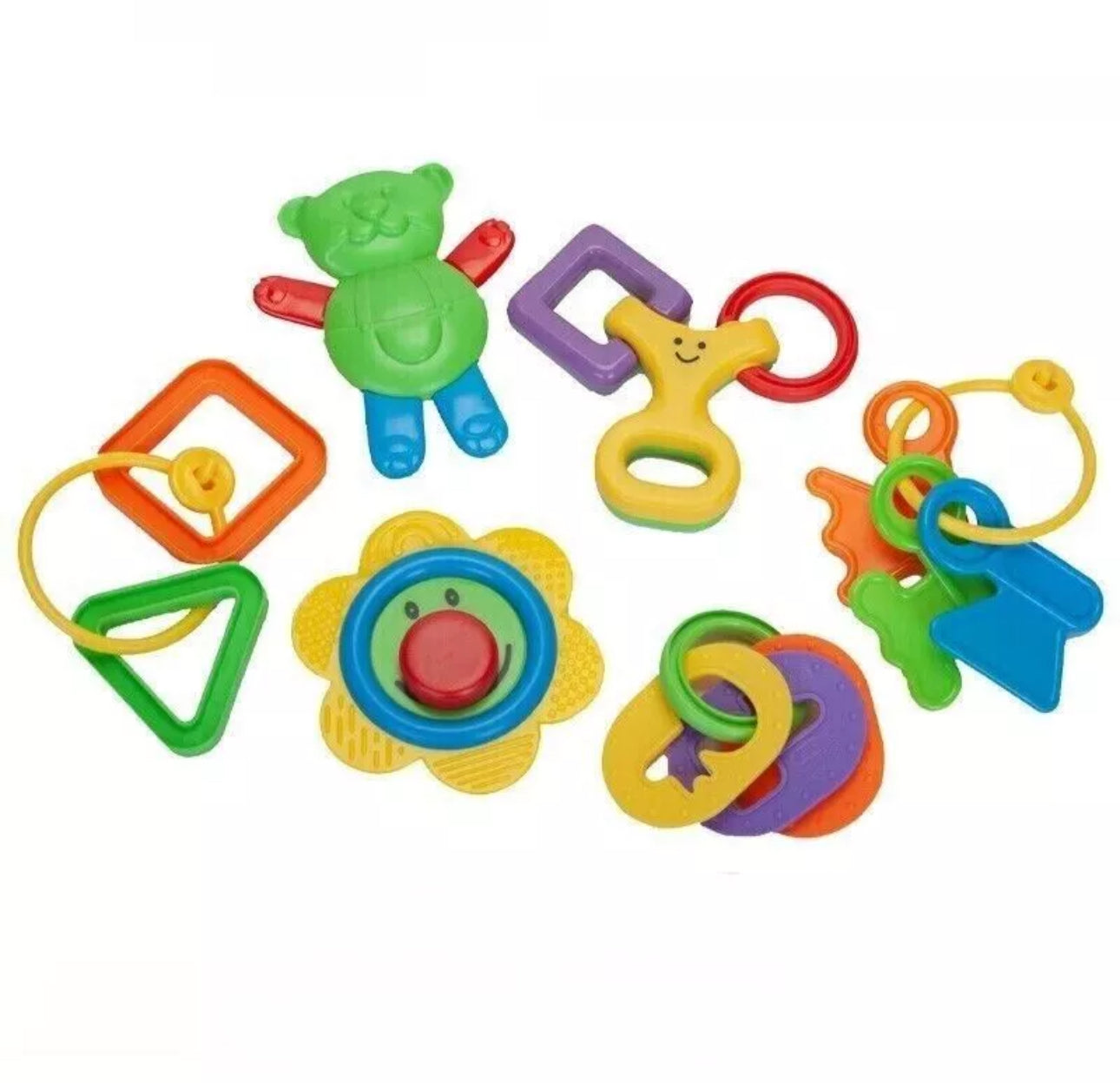 Baby Rattle/Teethers Set