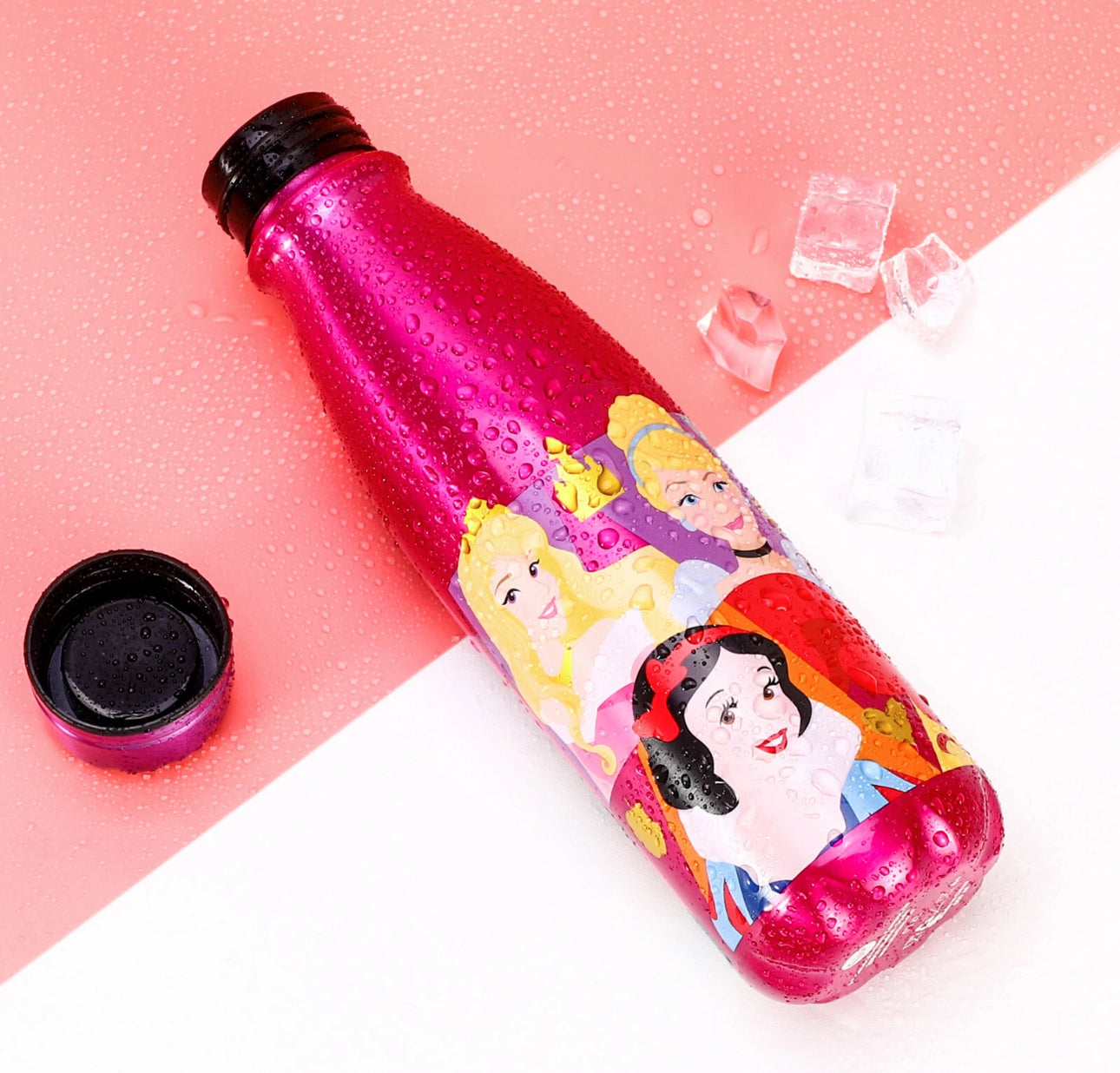 Pink Princesses Water Bottle