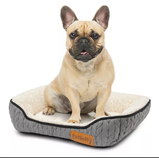Plush Calming Pet Bed Small
