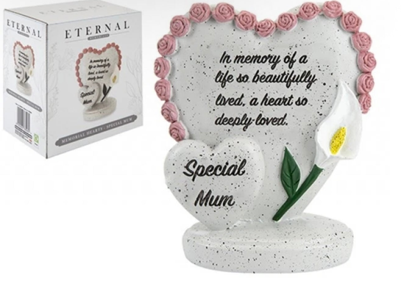 Double Heart Memorial Tribute
