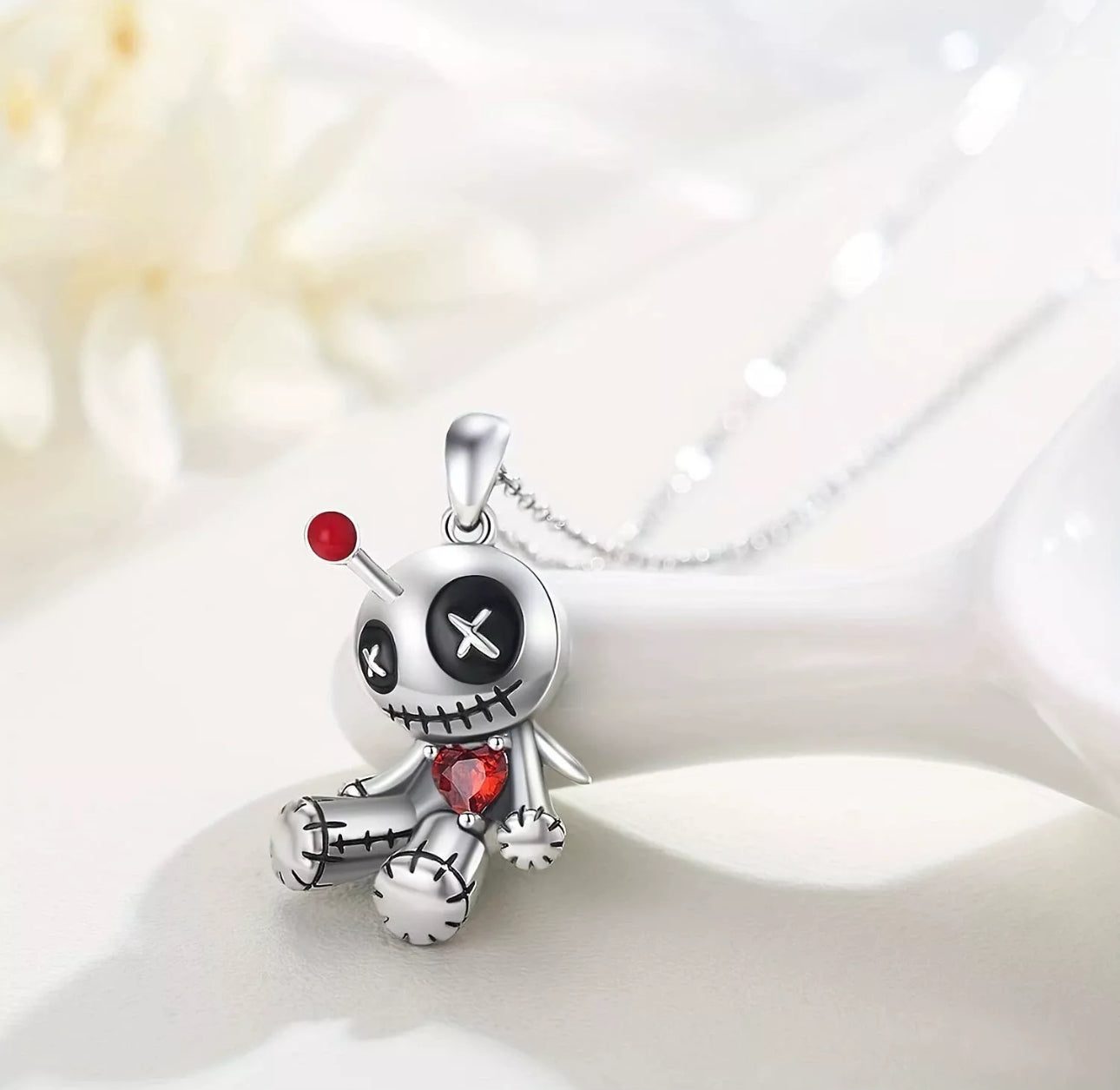 Scary Ghost Necklace