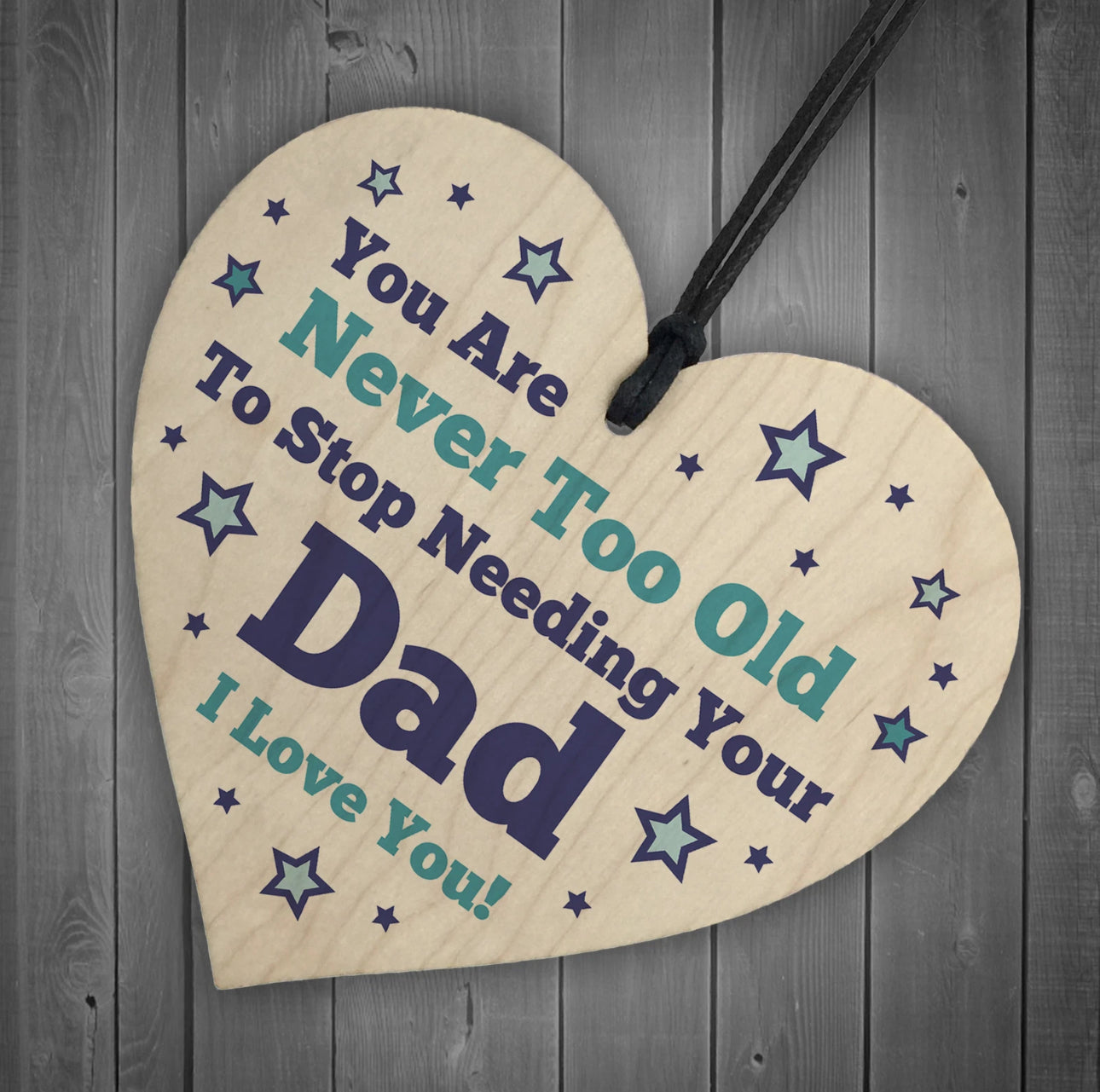 Never Too Old Father’s Day Heart