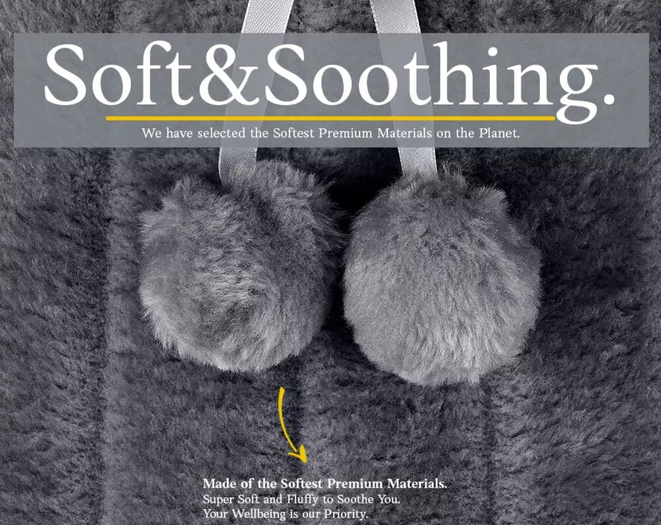 2L Hot Water Bottle & Plush Cover