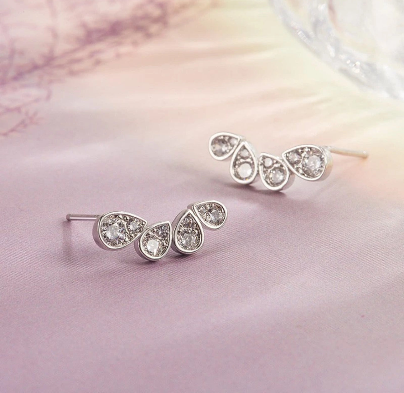 Link Teardrop Earrings