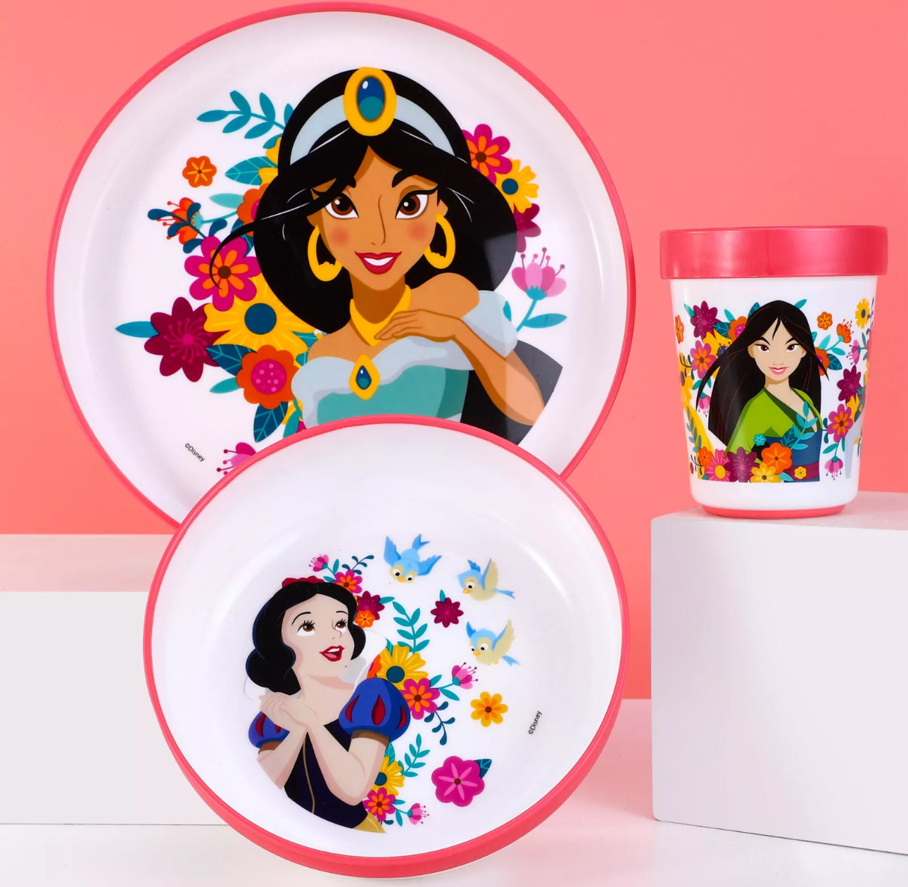 3pcs Princesses Dinnerware Set