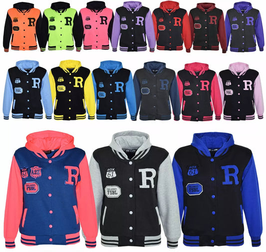 Unisex Varsity Style Jacket