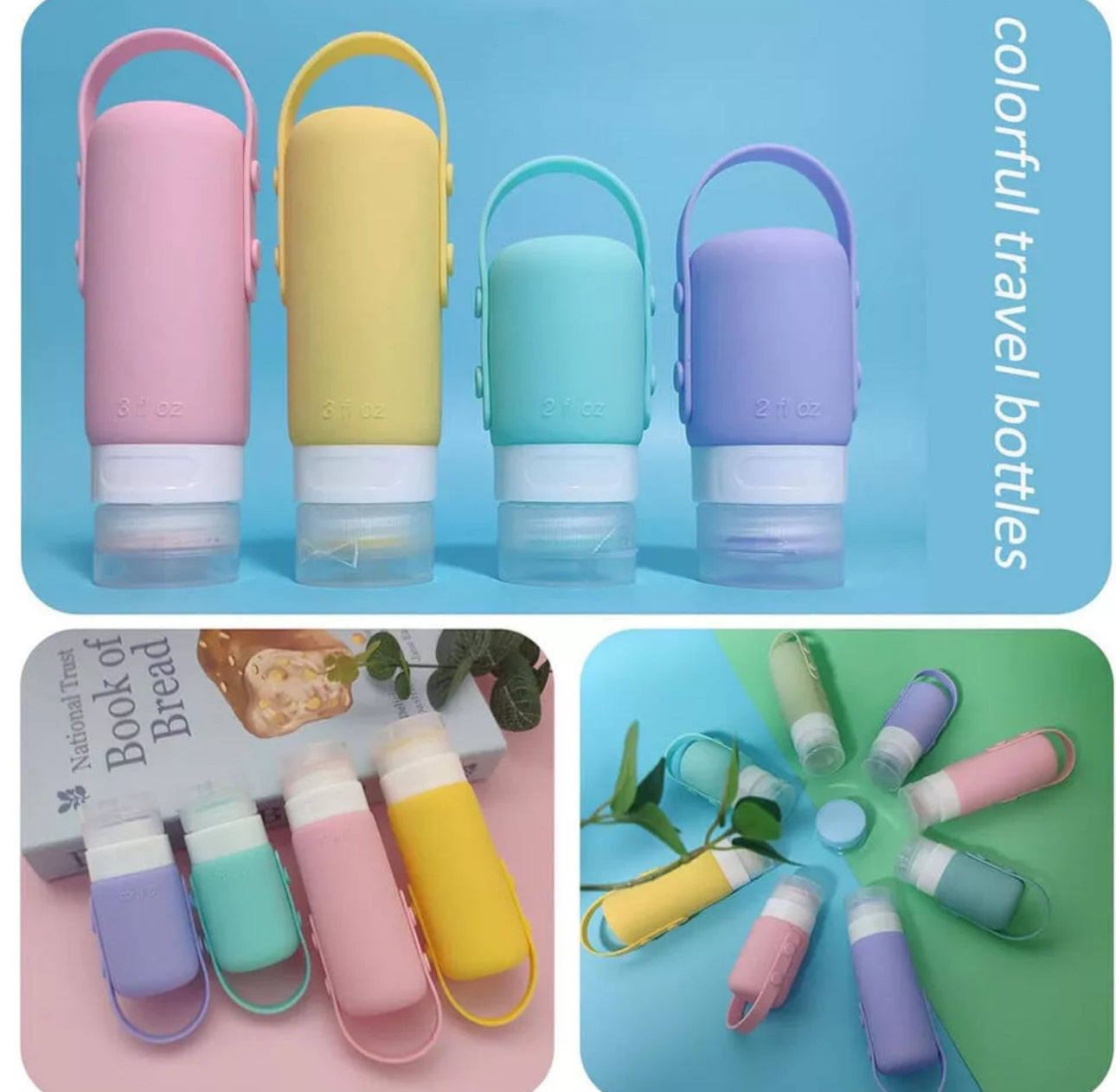 17pcs Travel Bottle Set