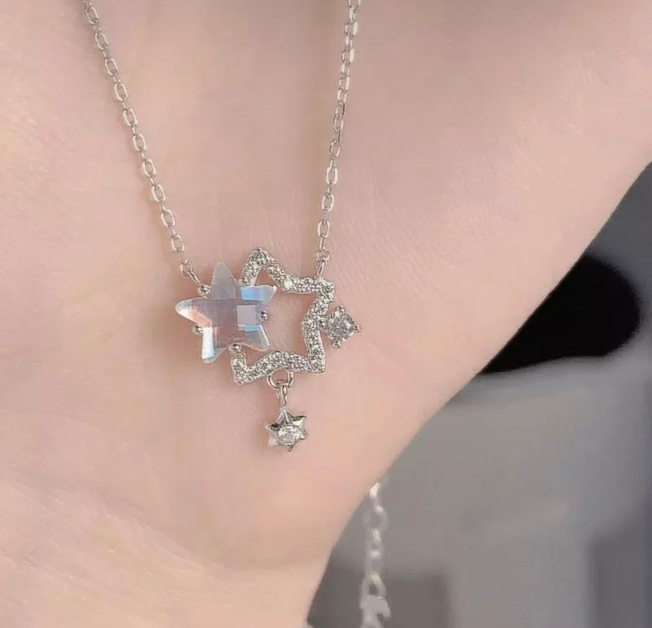 Crystal Stars Necklace