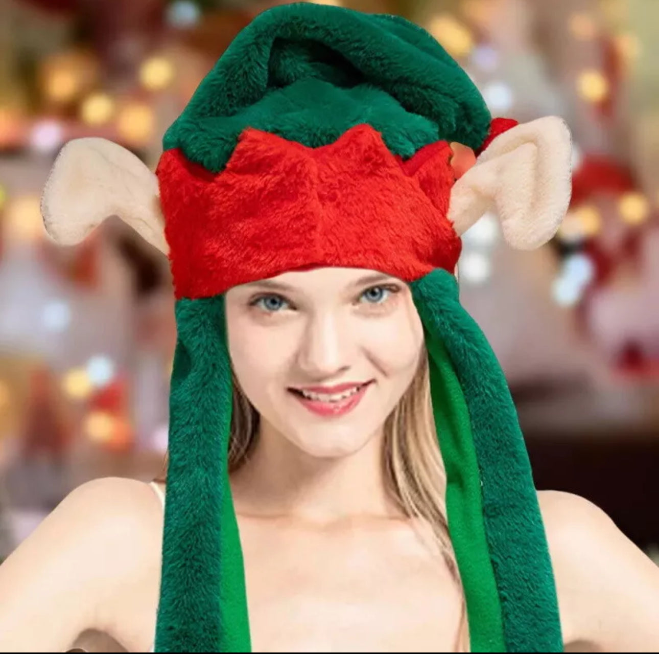 Plush Festive Moving Parts Hat