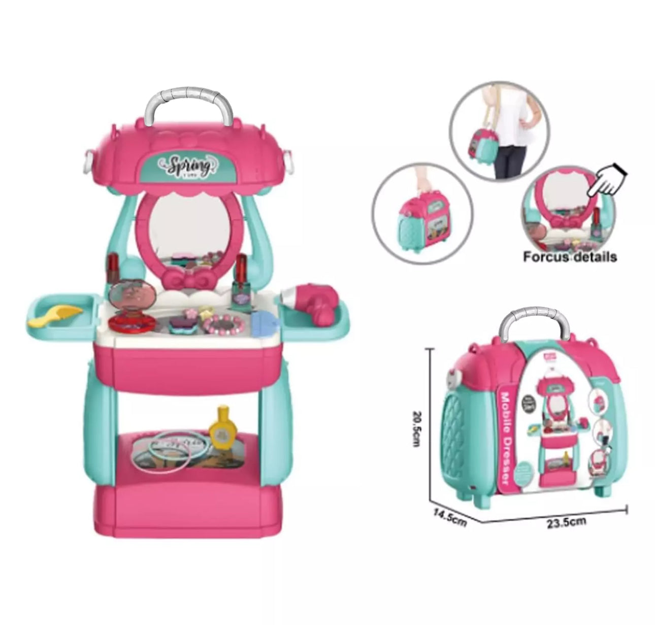 2-in-1 Portable Role Play Set